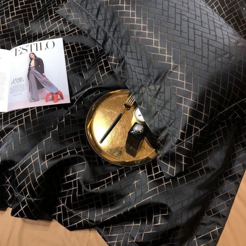 Talia Satin Duvet Cover Set — view 9