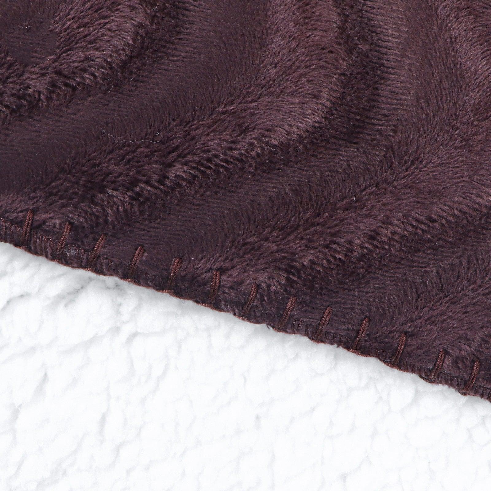 Waved In Blanket Throw — view 2