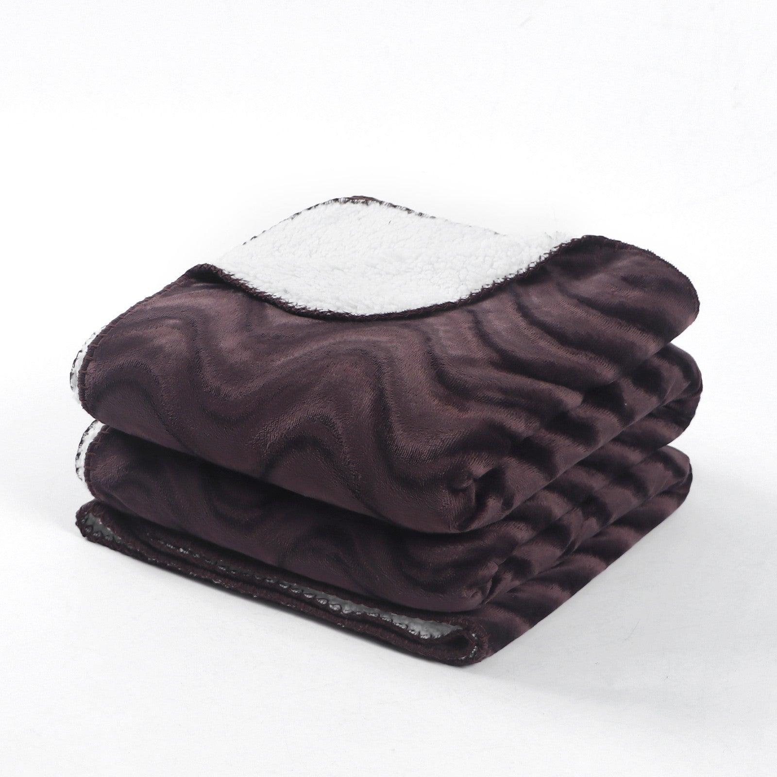 Waved In Blanket Throw — view 3